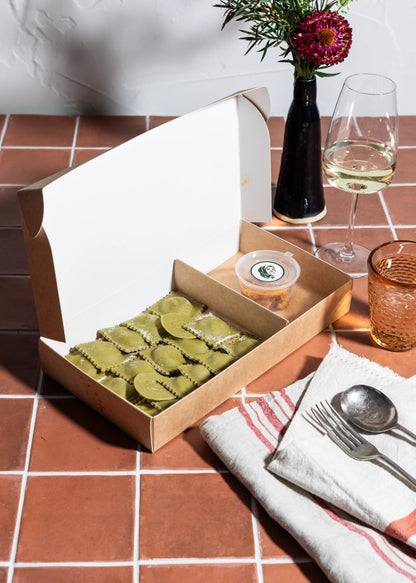 Spinach & Prosciutto Ravioli Kit